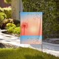 thumbnail image 4 of Wukai The Sunset of Dandelion Garden Flags Double Sided Welcome Garden Yard House Flags Outside Outdoor House (Only Flag), 4 of 8
