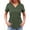 Army Green #089, variant on Women Housekeeping Uniform Soft Stretchy Cleaning Clothes for Housekeeping Stretchy Scrub Tops Nursing Scrubs, S