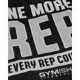 thumbnail image 4 of Gymish One More Rep Workout T-Shirt for Men – Funny Gym Shirt, Men's Athletic Tee, Lifting T-Shirt, Workout Clothes for Men, Fitness Training Apparel, 4 of 5