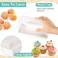 thumbnail image 5 of 50 Pack Charcuterie Boxes with Clear Lids, Paper Charcuterie Box, Disposable Sandwich Boxes, Rectangle To Go Food Containers, White Bakery Boxes for Desserts Strawberries Sushi Cookies, 5 of 7