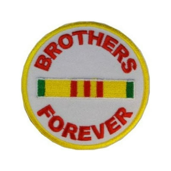 Brothers Forever Vietnam Veterans Embroidered Military Patch Iron Sew PWPM5004