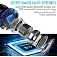 thumbnail image 2 of Auriculares inalámbricos Motast, Bluetooth 5.0, 126H de reproducción, estéreo TWS, IP7 impermeable, 2 of 3