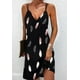 thumbnail image 1 of Vestido mini de playa bohemio vintage sexy sin mangas hasta la rodilla para mujer, 1 of 4