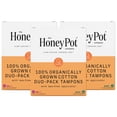 thumbnail image 1 of Tampones The Honey Pot Company 100% algodón orgánico 54 unidades, 1 of 8