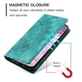 thumbnail image 6 of For Samsung Galaxy S25+(5G) 6.7" Totem Embossed Strong Magnetic Attachment/Closure, Card Slots/Pocket, PU Leather Flip Wallet Case,Green,For Galaxy S25+(5G), 6 of 7