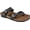 Black Leather, variant on Women'S White Mountain Gracie Toe Loop Sandals