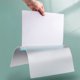 thumbnail image 5 of Carpeta de plástico tamaño A4 con forma de lágrima | Organizador de documentos | Soporte transparente para documentos de examen | Sujeción segura para uso escolar o de oficina, 5 of 6