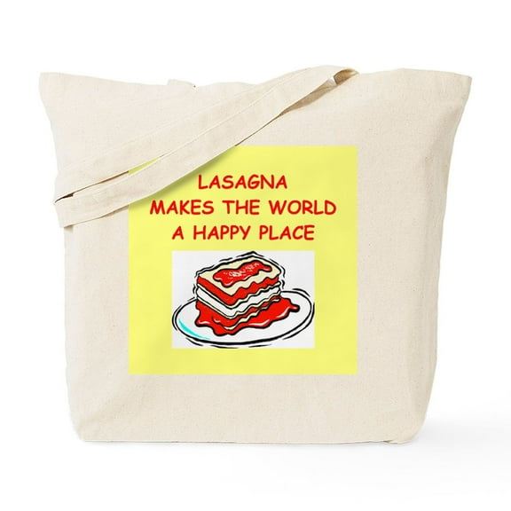 CafePress - Lasagna Tote Bag - Unisex Canvas Tote Bag, Beige, 1-Piece