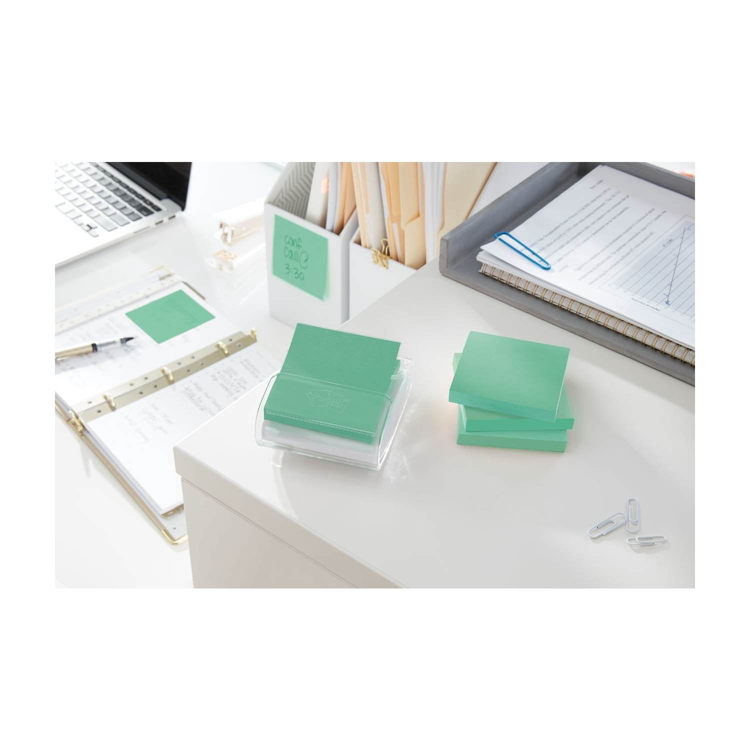 Post-it Dispenser Pop-up Notes, 3 in x 3 in, Mixed Bright Colors, 5 Pads