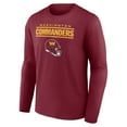 thumbnail image 2 of Men's Terry McLaurin Burgundy Washington Commanders Team Wordmark Name & Number Long Sleeve T-Shirt, 2 of 3