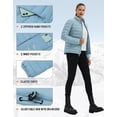 thumbnail image 5 of Pioneer Camp Packable Lightweight Quilted Puffer Jacket Women's, 5 of 6