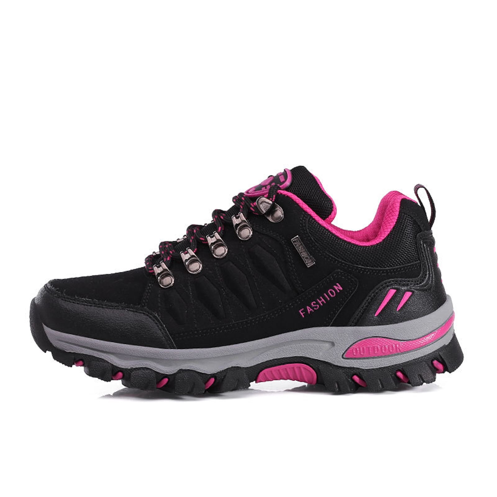 Dakaela Women's Hiking Boots Waterproof Non Slip Walking Shoes Comfortable Outdoor Backpacking Sneakers