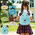 thumbnail image 2 of PVCS Children's Cartoon Animal Pattern Backpack Children's Shoulder School Bag, 2 of 3