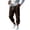 BBH57-Coffee, variant on Mens Pant Soft Baggy Trendy Fashion Fall 2026 Loose Fit Active Streetwear | Elastic Cuff Running Everyday Clothes Wine S