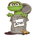 thumbnail image 2 of Women's Sesame Street Oscar Scram Sign  Graphic T-Shirt, 2 of 4