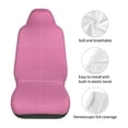thumbnail image 4 of Sigee Gingham for Universal Car Seat Covers, Premium Car Seat Protector Set for Cars, SUVs, Trucks, 4 of 5