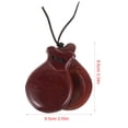 thumbnail image 4 of HINTRMENT 1 Pair Simple Design Wooden Castanets for Early Education Classrooms, 4 of 5