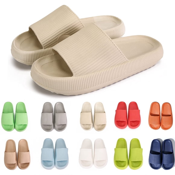 Zapatillas rosyclo Cloud Massage, suela gruesa, antideslizantes