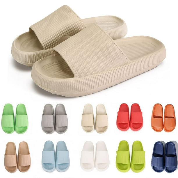 Zapatillas rosyclo Cloud Massage, suela gruesa, antideslizantes