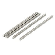 Uxcell M6 x 150mm 304 Stainless Steel Fully Threaded Rod Bar Studs Hardware 5 Pack