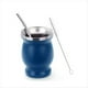 thumbnail image 2 of Juego de Tazas de Té de Acero Inoxidable para Aislada con Pajita, Simple Aislada Azul, 2 of 5