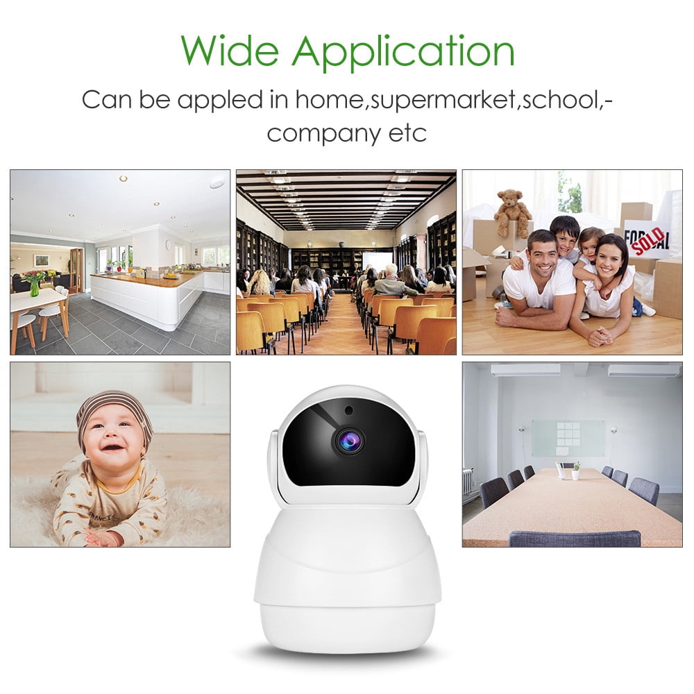 LNKOO Wireless Security Camera, IP Camera 1080P HD, WiFi Home Indoor Camera for Baby/Pet/Nanny, Motion Detection, 2 Way Audio Night Vision