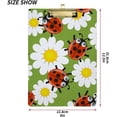 thumbnail image 3 of FMSHPON Ladybirds Flowers Clipboard Hardboard Wood Nursing Clip Board and Pull for Standard A4 Letter 13x9 inches, 3 of 7