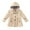 Beige, variant on URMAGIC 5-13Y Child Girls Waisted Windbreaker Trenchcoat with Detachable Hood