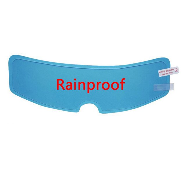 Casco De Motocicleta Parabrisas Impermeable Película Anti Lluvia Transparente Niebla Parche Pantalla Para K3 K4 AX8 LS2 HJC MT Cascos Universal huangjie unisex
