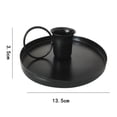 thumbnail image 7 of Cheer.US 4 Pcs Candle Holders Black for Taper Candle, Multiple Size Choices Pillar & Taper Candle Holders | Wedding Centerpieces Candlestick Holders for Living Room/Dinning Room Table Decoration, 7 of 7