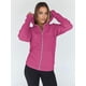 thumbnail image 4 of Sudaderas con Capucha y Cremallera para Mujer, Chaquetas de Forro , Sudaderas de Gran Tamaño, Conjuntos de Moda de Otoño, Suéteres, Ropa de Invierno. Rosa Roja XL, 4 of 9