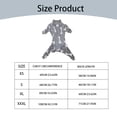 thumbnail image 3 of Dog High Collar Fleece Pajamas - Cozy Plush Four Legs Onesie, Autumn Winter Warm Dog Coat For Medium & Large Dogs,Pink,S, 3 of 9