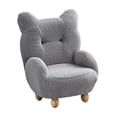 thumbnail image 3 of Sillón De Lectura Taburete Silla Para Niños Sillón Para Dormitorio Sala De Espera Balcón Gris, 3 of 8