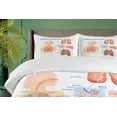thumbnail image 4 of Ambesonne Anatomy Duvet Cover Sets, Lungs Structure Biology, 2-Queen, Pale Peach Pale Blue, 4 of 7