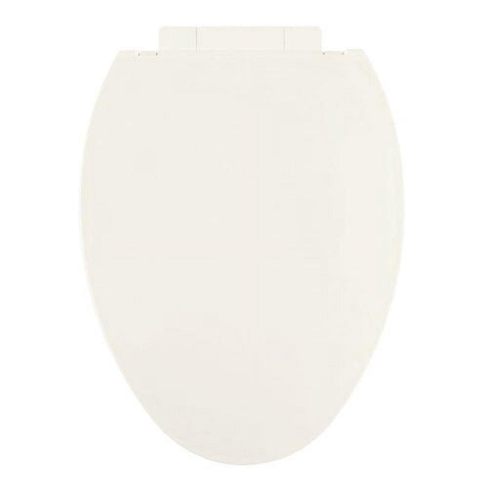 Centoco 1700SC-416 Elongated Plastic Toilet Seat with Safety Close, Biscuit