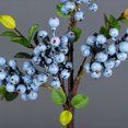 thumbnail image 2 of Cranberries Simulation Branch Fake Berries Fruit Bouquet Decorations Wild 4 Forks Colorful 1pc 47CM Artificial Flower, 2 of 6