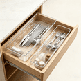 PLUZON Drawer Organizer Set Expandable Drawer Organizers with Removable ...