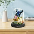 thumbnail image 6 of Flower Bouquet Butterfly Building Set, Bonsai Tree Flowers Building Blocks with Dust Cover, 530 PCS Micro Bricks Botanical Collection Kit, Birthday Gift for Women Girlfriend Adults 12+, 6 of 6