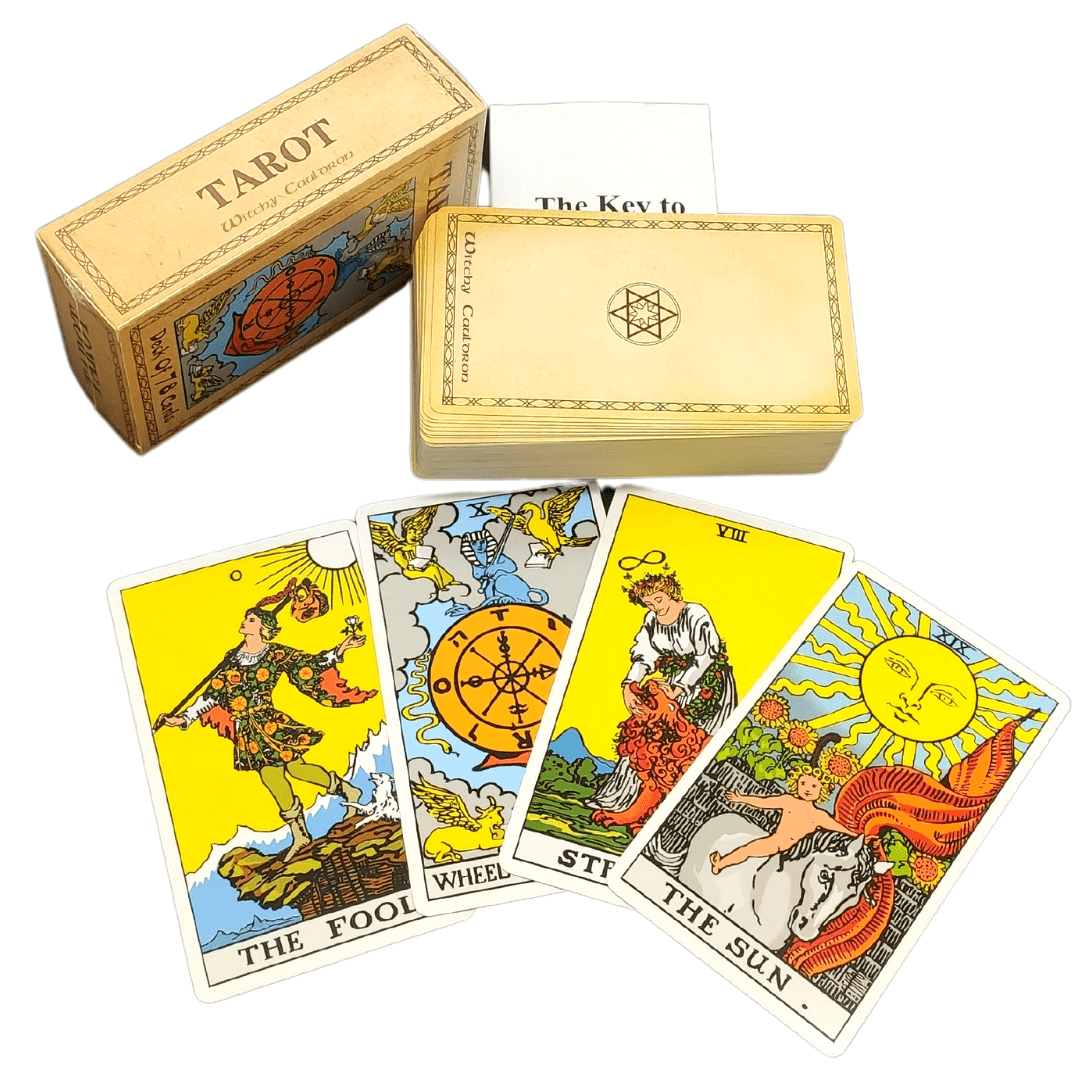 ORIGINAL TAROT 78 CARDS DECK ALTERNATIVE TO RIDER WAITE RWS FOR BEGINNERS  NEW!!! - Walmart.com