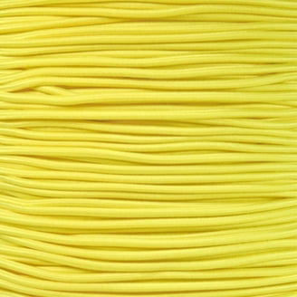 PARACORD PLANET 1/16" Elastic Stretch Bungee Cord – Shock Cord For DIY Jewelry, Crafts, Home Decor, 10 To 1300 Feet Options