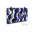 thumbnail image 2 of nqOlkjepod Large Induction Cooktop Protector Mat 28.5"x20.5", Blue Stripe Stove Top Covers for Electric Stove, Ombre Grey Moire Geometric Modern Abstract Stove Burner Cover Mats Stove Cover, 2 of 8