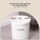 thumbnail image 5 of Fiudx Ofertas flash Artículos en oferta Bote De Basura Con Tapa Abatible Para Uso Doméstico - Contenedor De Almacenamiento Que Ahorra Espacio Para Cocina, Comedor, Baño Y Espacios Estrechos - Práctic, 5 of 6