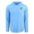 thumbnail image 2 of Men's Cutter & Buck Powder Blue Chicago Cubs Coastline Epic Comfort Recycled Eco Hoodie Long Sleeve T-Shirt, 2 of 3