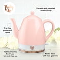 thumbnail image 2 of Tetera eléctrica Pinky Up Noelle 1.5 L con control de temperatura, 2 of 9