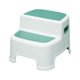thumbnail image 2 of Taburete de dos escalones para niños pequeños, escalera de dos escalones ancha, estable y multifuncional lago verde, 2 of 9