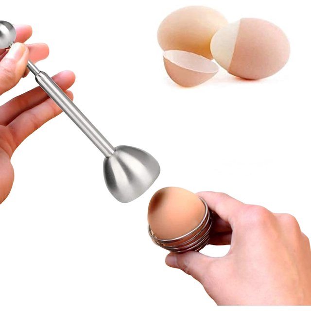 Cortador de huevos BEMS-1, abridor de huevos Cortador de huevos duradero de acero inoxidable