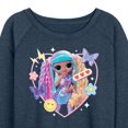 thumbnail image 3 of LOL OMG! Fashion Dolls - Candylicious, Butterflies, & Hearts - Women's Lightweight French Terry Long Sleeve Shirt, 3 of 5