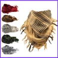 thumbnail image 2 of Bufanda táctica militar Shemagh Tactics Desert Keffiyeh, bufanda para el cuello y la cabeza, envoltura árabe, bufandas de senderismo a prueba de viento para hombres y mujeres, Invierno Fivean unisex, 2 of 2
