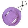 thumbnail image 2 of Bucket Hat for Dogs & Cats, Summer Pet Sun Hat with Round Brim & Adjustable Neck Strap, UV Protection Outdoor Cap for Puppies, Small Medium Pets, Walking, Travel, Camping, Anti-Strangulation Design, 2 of 5