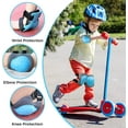 thumbnail image 3 of Kids Knee Pads Elbow Pad Guards Set Multi Sports Roller Skates Skateboarding Mountain Inline Biking BMX Skating Cycling Bicycle Scooter Rock Climbing, 3 of 9
